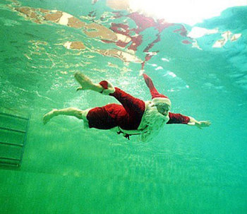 Festa di Natale in piscina? Perché no!
