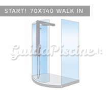 Doccia Start! 70X140 Walk In  Catalogo ~ ' ' ~ project.pro_name