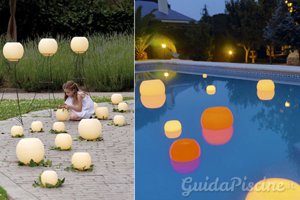 Candele galleggianti: un tocco magico per la tua piscina