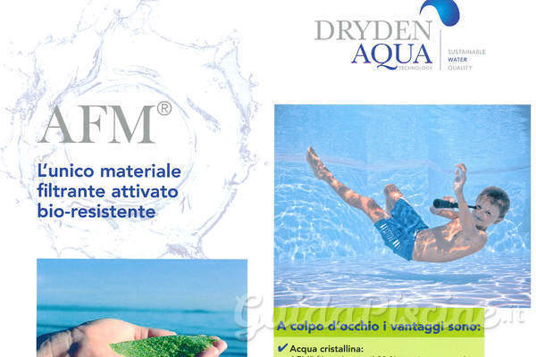 AFM materiale filtrante attivato bioresistente 