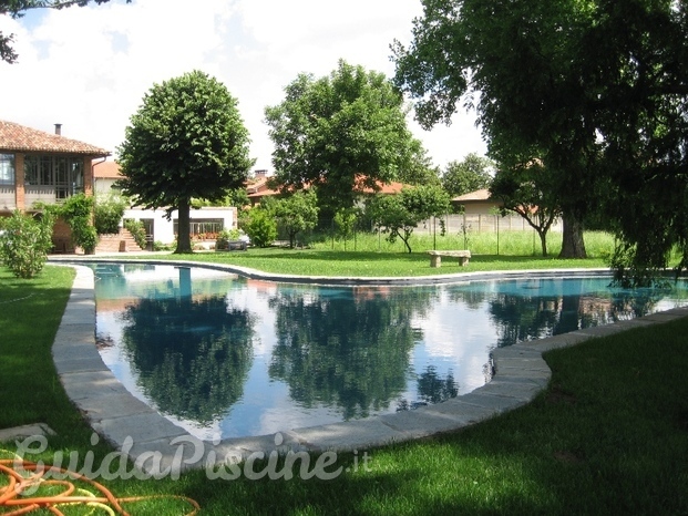 Piscina forma libera