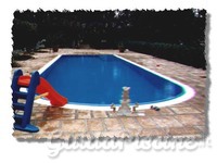 Piscina a sfioro in pvc