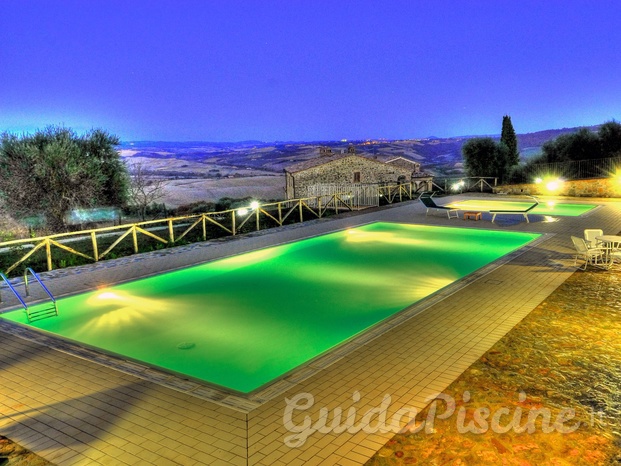 Piscine illuminate