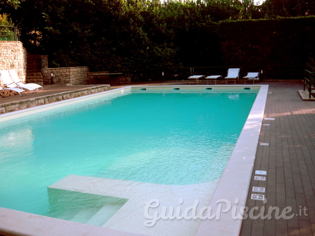 Piscina a skimmer