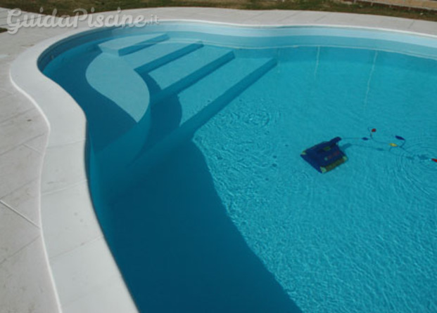 Piscina forma libera