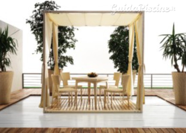 Gazebo per giardino