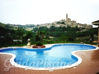 Piscina forma libera