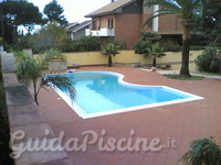 Piscina 6x12 bordo a sfioro  parziale