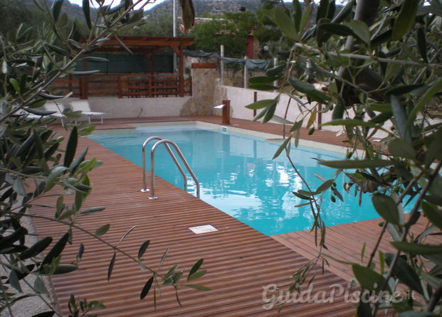 Piscina skimmer mosaic