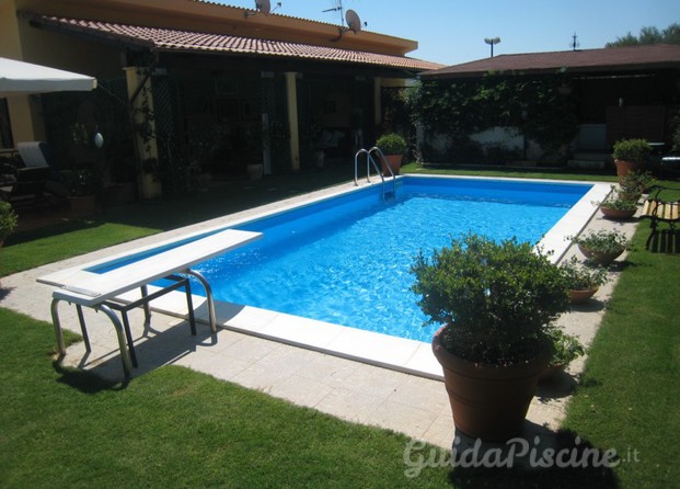 Piscina a skimmer