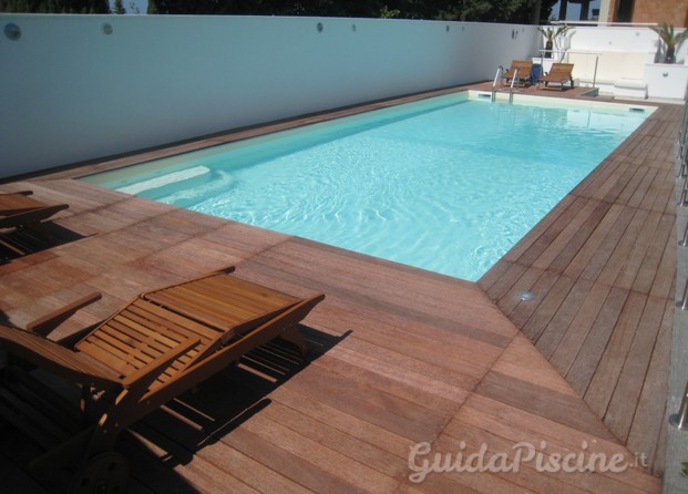 Piscina a skimmer