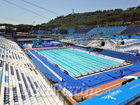 Veduta vasca olimpica Foro Italico (RM)