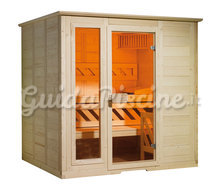 Sauna Komfort massiccia e 2 misure Sauna Escape Catalogo ~ ' ' ~ project.pro_name