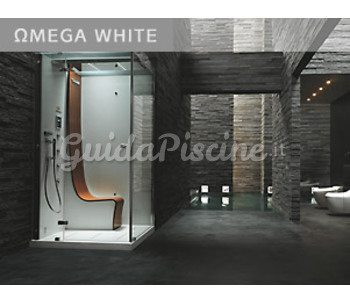 Doccia Jacuzzi Omega in bianco