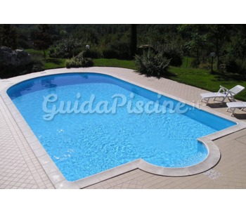 Linea Contemporanea Forma Lineare Pool Immersion Piscine